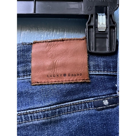 Lucky Brand Size 4/27 A Brooke Legging Jeans Distressed Skinny Denim Stretch Blu - Picture 7 of 16